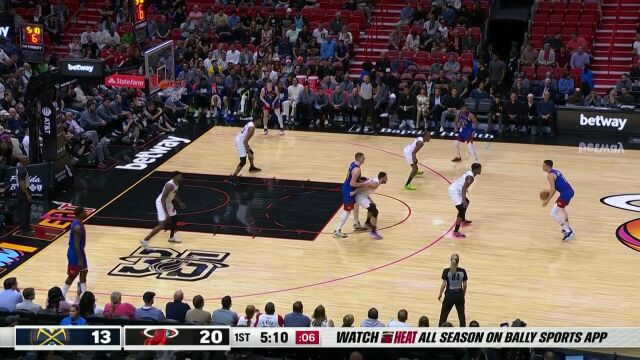 掘金vs热火中文解说全场回放