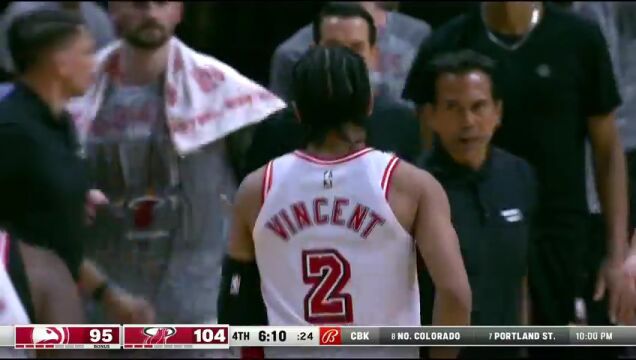 NBA常规赛：老鹰vs热火中文解说全场回放