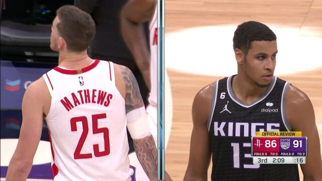 NBA常规赛：火箭vs国王中文解说全场回放