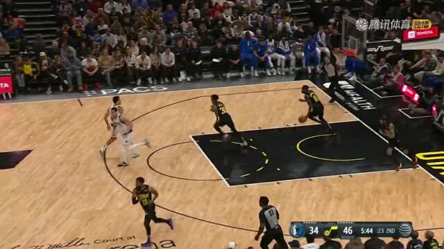 NBA常规赛：独行侠vs爵士中文解说全场回放