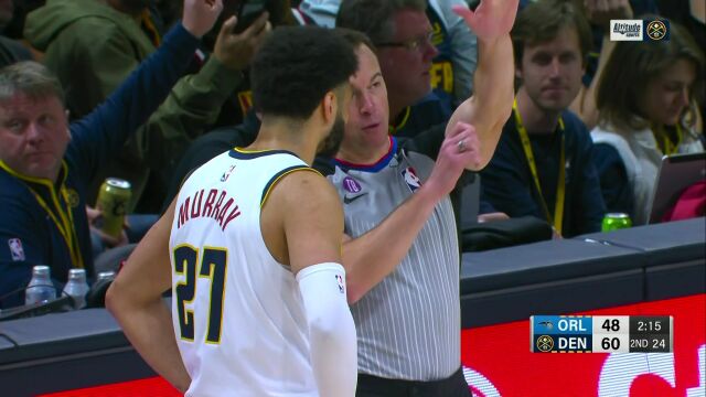 魔术vs掘金第2节英文原声回放