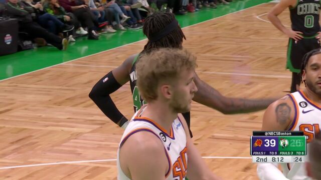 NBA常规赛：太阳vs凯尔特人第2节中文解说回放