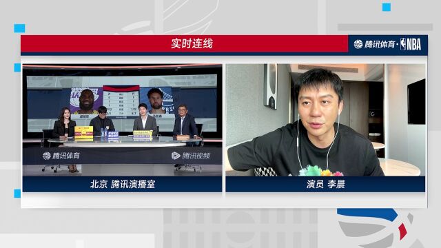 采访李晨：湖人可能是总冠军 总和苏醒邓超一起打球赛