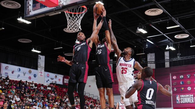 热火81-112掘金 亨特-泰森31分恐怖效率带领掘金大比分战胜热火