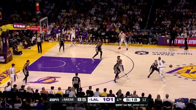 几乎杀死比赛的一球 浓眉三分一箭穿心浇灭灰熊反扑决心