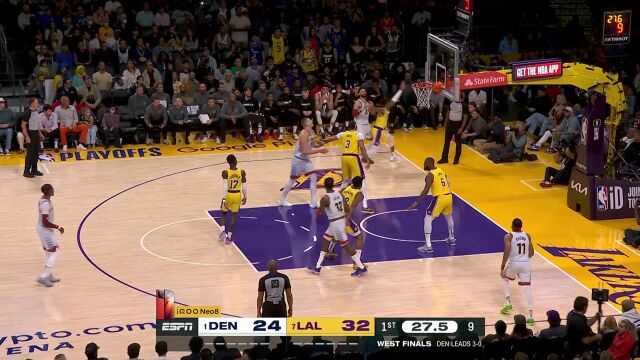 手感说来就来 穆雷两记中投稳定军心