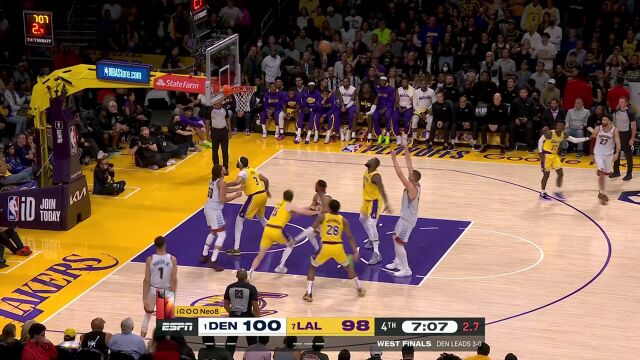 全是技术没有情感 约老师虚晃N枪跳投得手