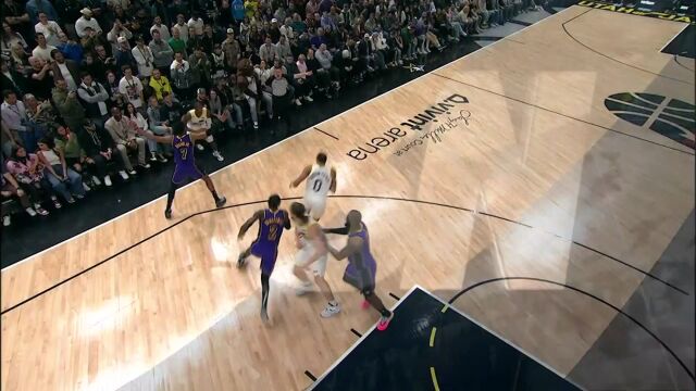 NBA常规赛：湖人vs爵士加时赛英文原声回放