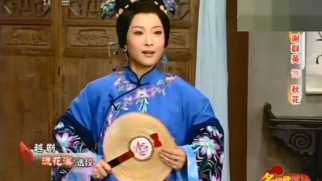 越剧《流花溪》选段 代人养儿十二春 谢群英演唱