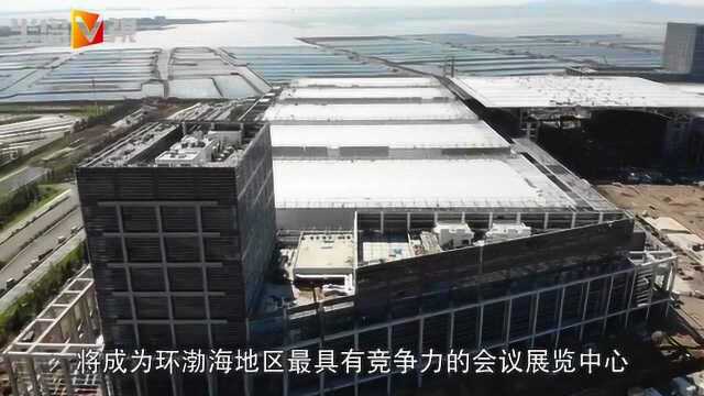 飞阅红岛国际会展中心:山东省最大会展综合体,将于年底竣工