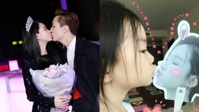 戚薇女儿LUCKY李乐祺名字其实是“李LOVE戚”的意思!李承铉超级浪漫