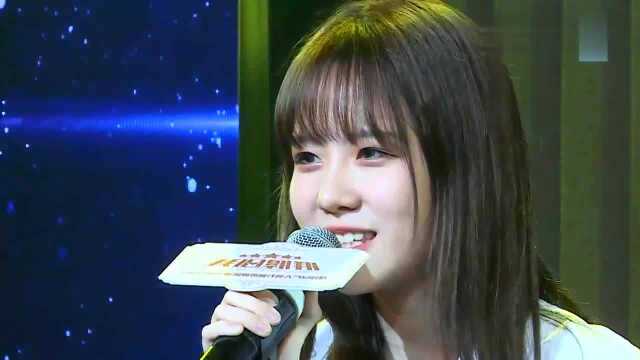 “我心翱翔”SNH48 GROUP杨惠婷总决选拉票,唱歌竟然忘了词?