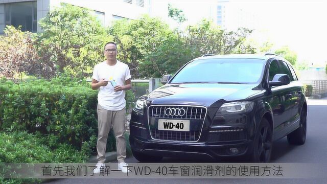 WD40 Vehicle Window Lubricant车窗润滑剂 120s视频