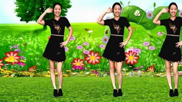 广场舞《老公老公我爱你》歌声听的心醉,舞蹈简单易学