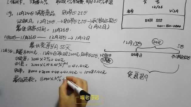 过年用信用卡借钱,如何利用最长免息期?为啥不要取现