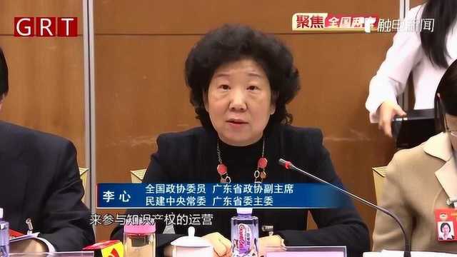 全国政协委员李心:鼓励更多社会资本参与知识产权运营