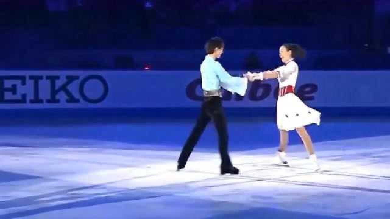 浅田真央和羽生结弦的花滑岁月真的是太美了看着就欢喜