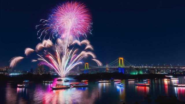 岘港2018国际烟花节 高清视频 Fireworks Da Nang Diff 2018