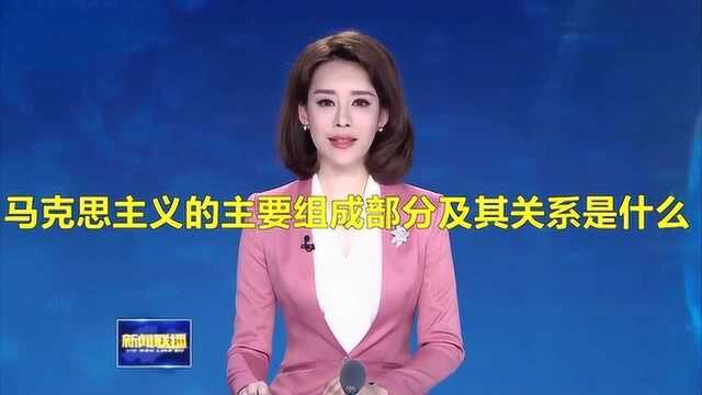 马克思主义的主要组成部分及其关系是什么