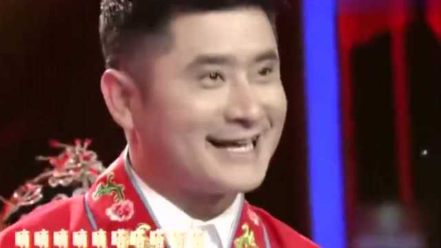 庞晓戈出嫁坐花轿,太美啦!