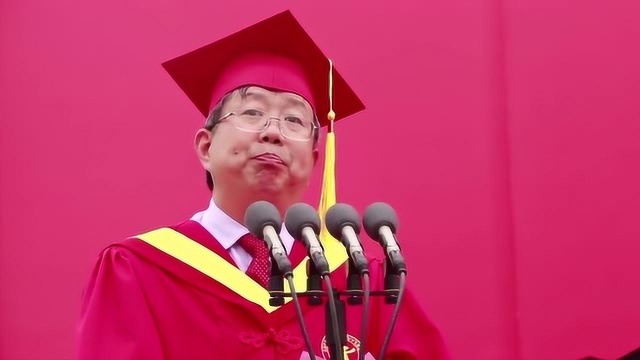 郑州大学毕业典礼校长致辞:曾错失985,如今要圆部属大学梦!