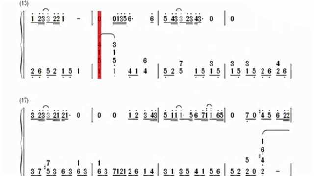 钢琴简谱《孤单心事》,终极一班插曲,感受节奏的跳动