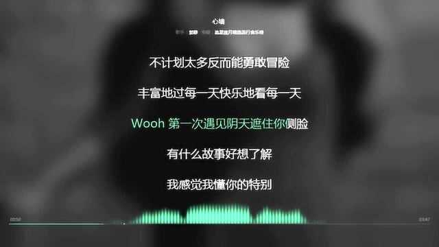 心墙 郭静 2009年度最火歌曲 动态歌词