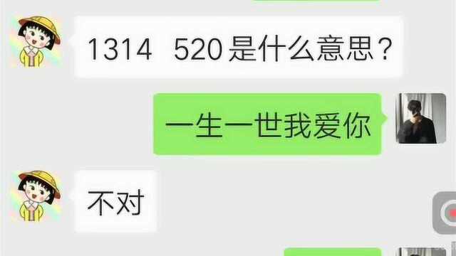 1314520的意思你理解了吗?今天我才知道原来是这个意思