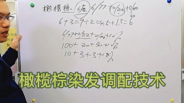 流行色橄榄棕染发方法,这样调颜色,染一个比闷青还好看的颜色