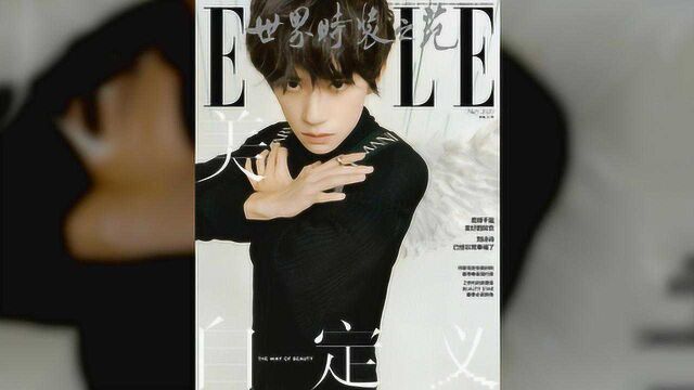 易烊千玺登《ELLE》五月刊封面,成为首位95后十大刊全满贯艺人