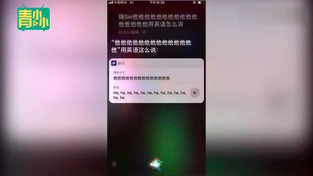 他他他他用英语怎么说?网友又开始刁难siri了,哈哈哈