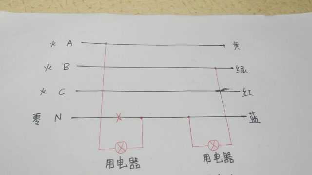 3相电源断零线,为什么会烧了用电器?一张电路图,让你明明白白