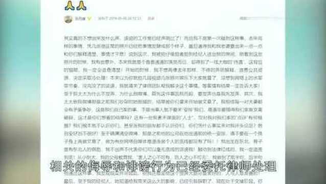 百万营销号发文致歉!“张丹峰”又有新情况?网友:别作了