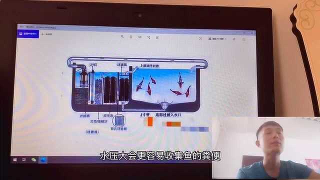 农村小伙自制假山流水过滤循环水,详细解说,透视图.
