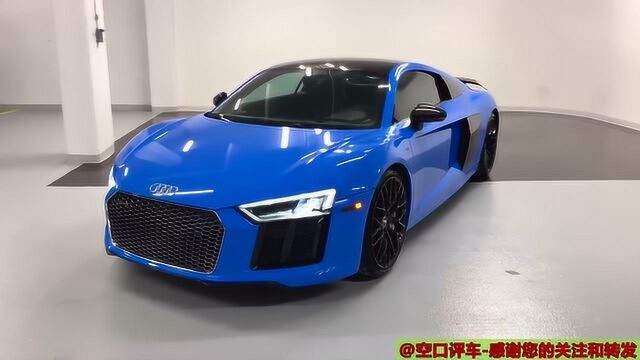 名车鉴赏奥迪R8V10Plus