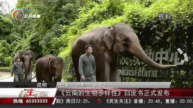 《云南的生物多样性》白皮书正式发布