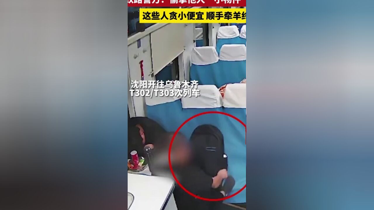 充电宝、充电器、耳机...铁路警方:偷拿他人“小物件”也不行