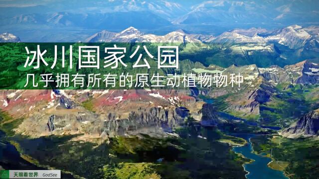 蒙大拿冰川国家公园 大陆生态系统之冠的核心保护区