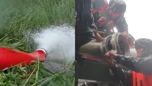 直击北京暴雨!大雨瓢泼积水严重,武警连续奋战排水抢险