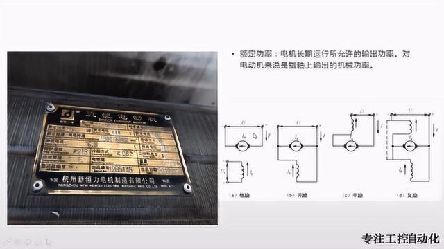 一台55KW的直流电动机铭牌,铭牌上面的参数大家都能理解吗?