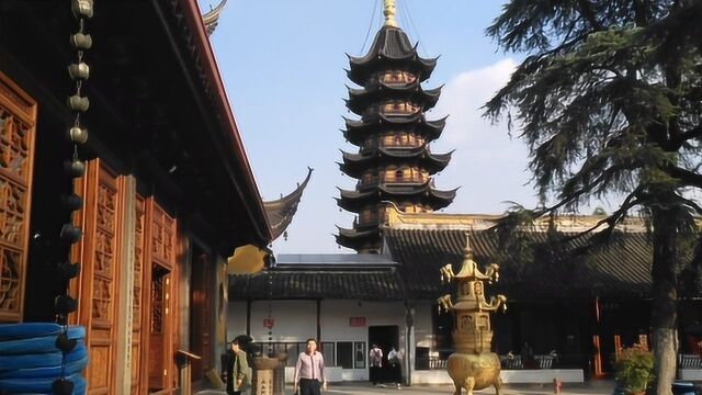 苏州木渎灵岩山休闲游玩好去处、寺院门票仅需一元值得一去玩玩!