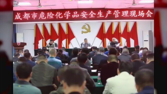 成都市应急管理局组织召开危险化学品安全生产管理现场会