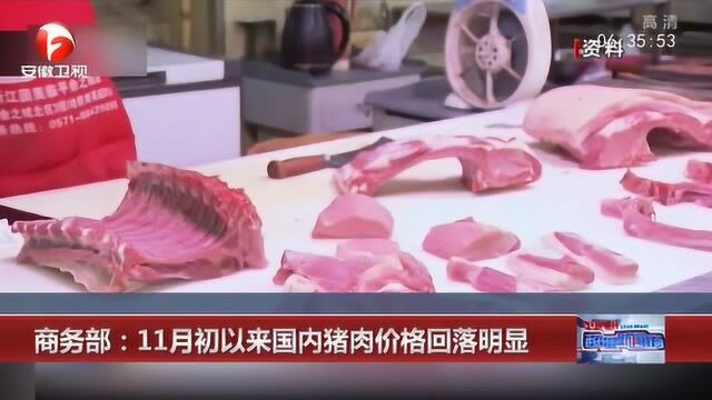 猪肉价格回落明显!缓解肉类价格波动 全年进口量将超600万吨