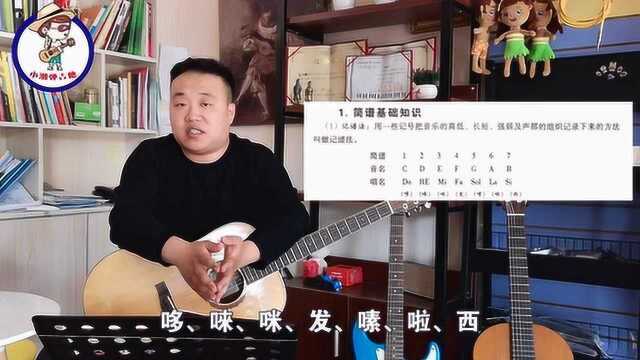 小潮弹吉他,学习吉他的基本乐理知识,你学会了吗?