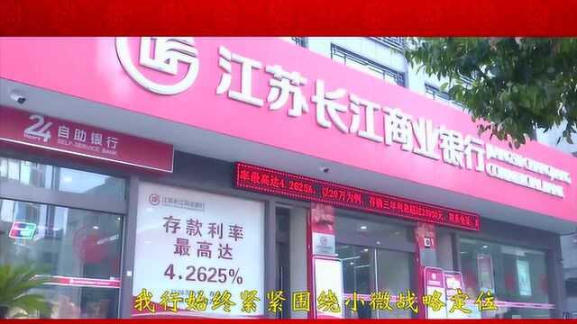 江苏长江商业银行兴化支行向全市人民拜年