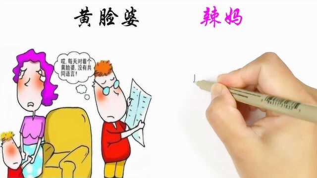 “辣妈”和“黄脸婆”的区别,画的太形象了,值得深思