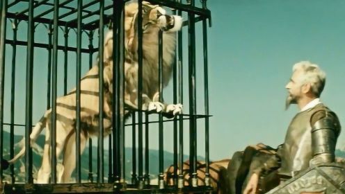 苏联老电影，贵妇人怂恿堂吉诃德挑战狮子，没想到他真的打开笼子