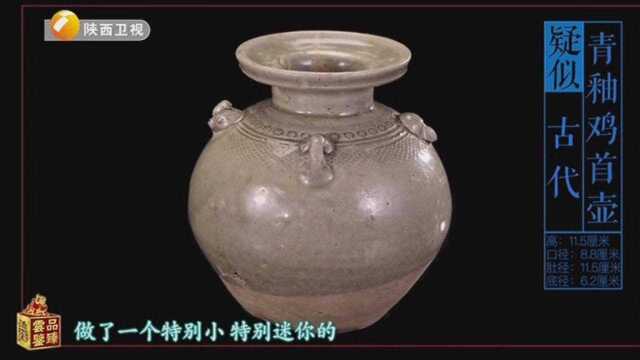 小伙子看电视鉴宝节目,去古玩城买鸡首壶 鉴赏专家赞叹:非常完美!真抢眼