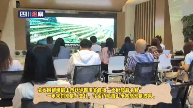 一年看变化丨峨眉山市:打造绿水青山典范城市见实效