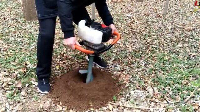 植树挖坑机厂 大功率种植挖坑机 新款挖坑机器